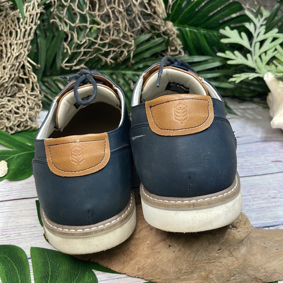 Call It Spring Navy Blue Mens Oxfords Lace up size 12 - Picture 6 of 9